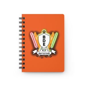 "BDE" Best Dad Ever Spiral Journal